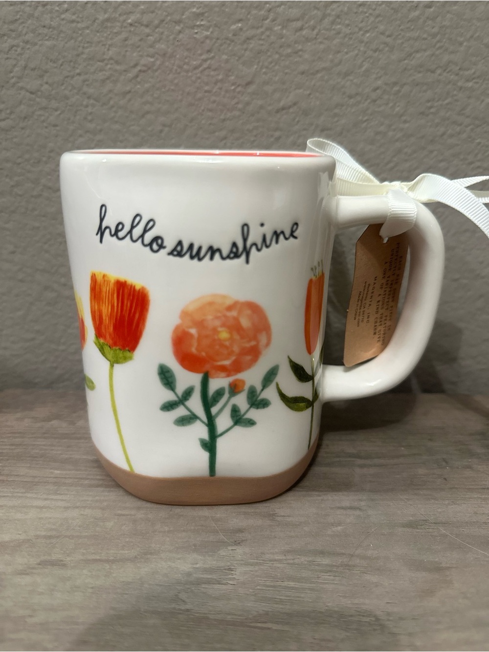 Rae Dunn Hello Sunshine Flower Mug - Picture 3 of 4